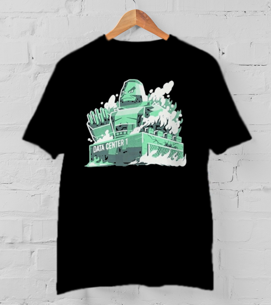 Avalanche AI Data Center 1 Robotic Powerhouse Iconography T-Shirt