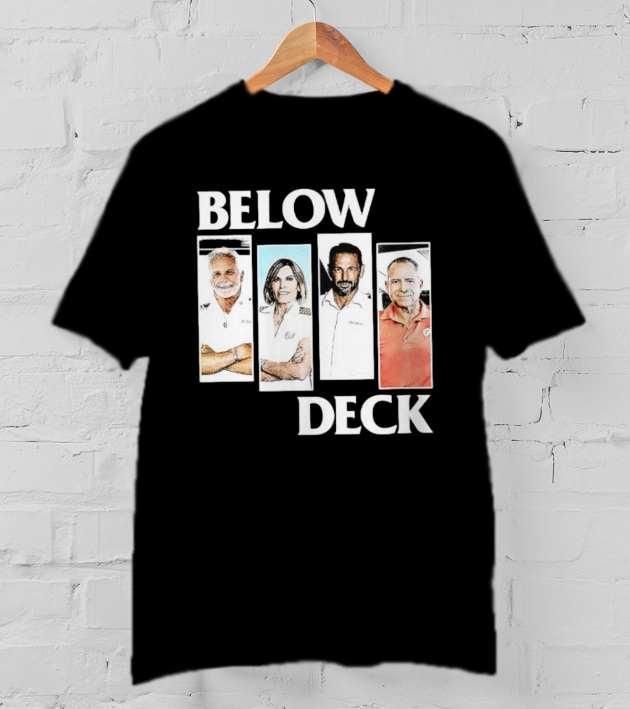 Below Deck Captains Lee Rosbach Sandy Yawn Portraits T-Shirt