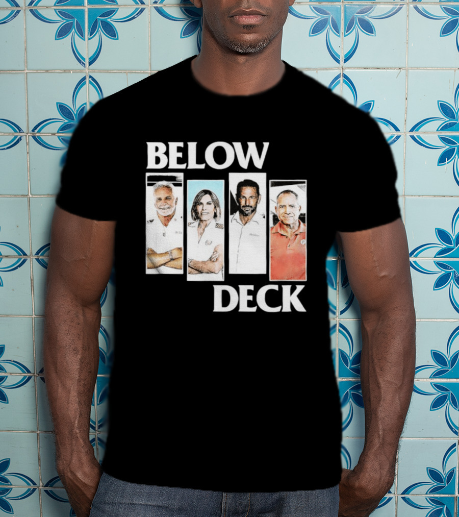 Below Deck Captains Lee Rosbach Sandy Yawn Portraits T-Shirt