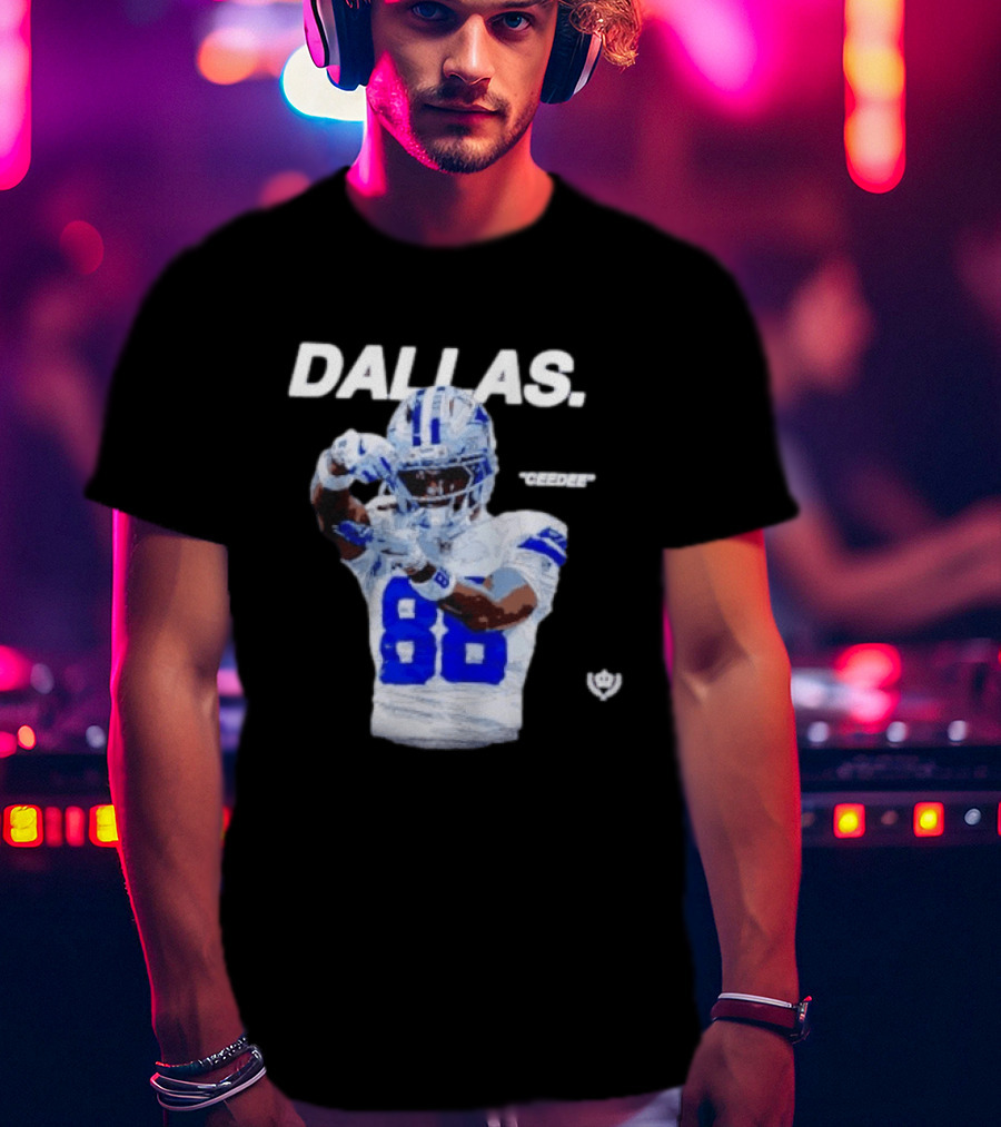 CeeDee Lamb Dallas 88 Cowboys Wide Receiver Football Player T-Shirt
