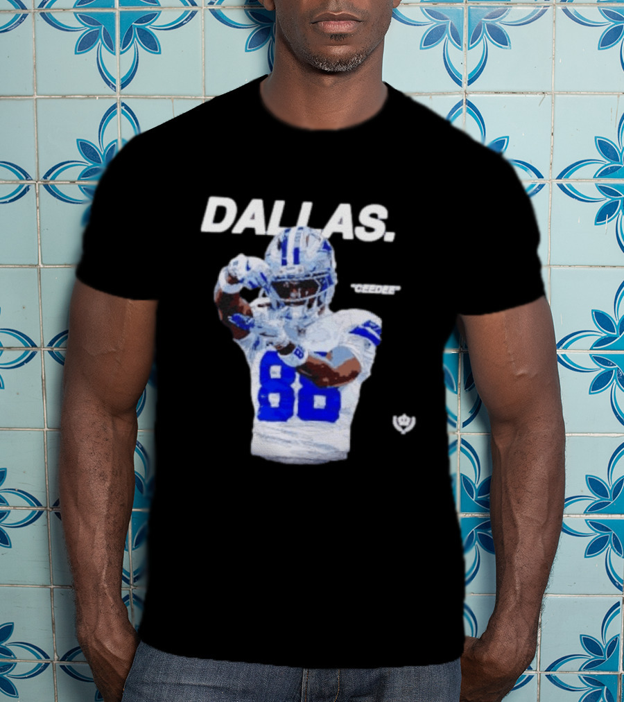 CeeDee Lamb Dallas 88 Cowboys Wide Receiver Football Player T-Shirt