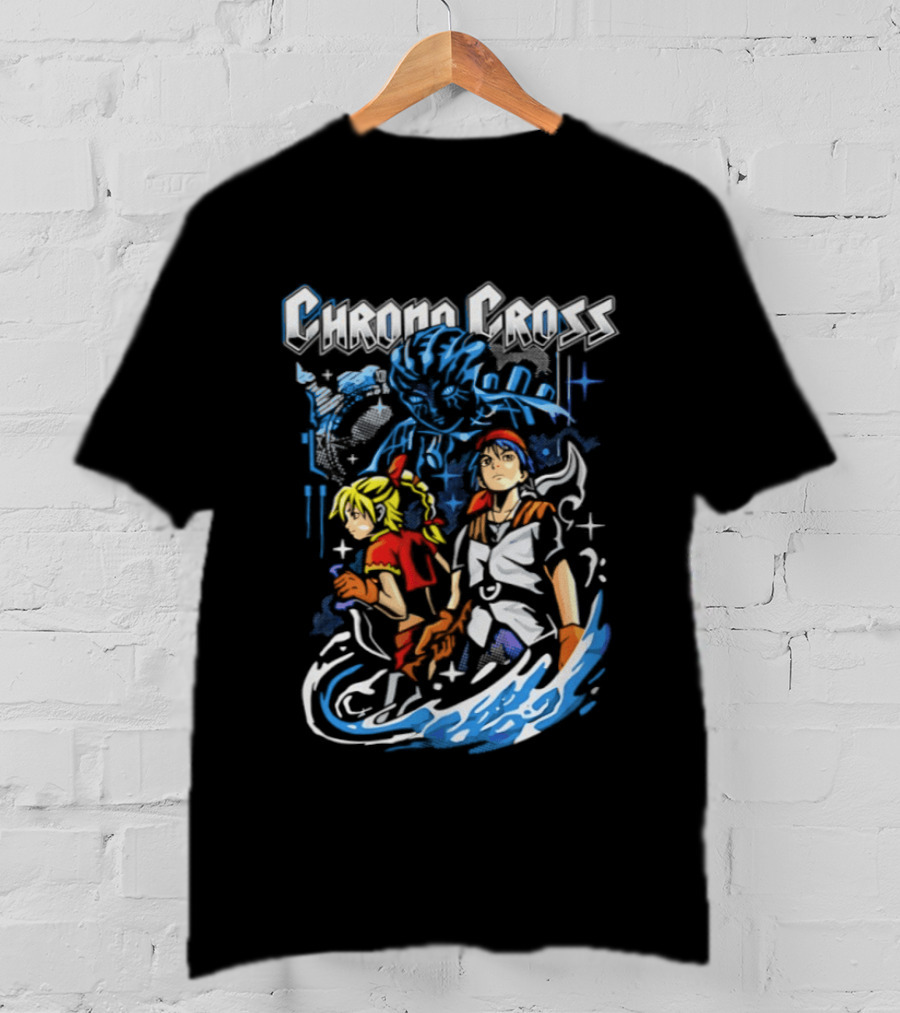 Chrono Cross Shattered Dimensions RPG Characters Adventure Gaming T-Shirt