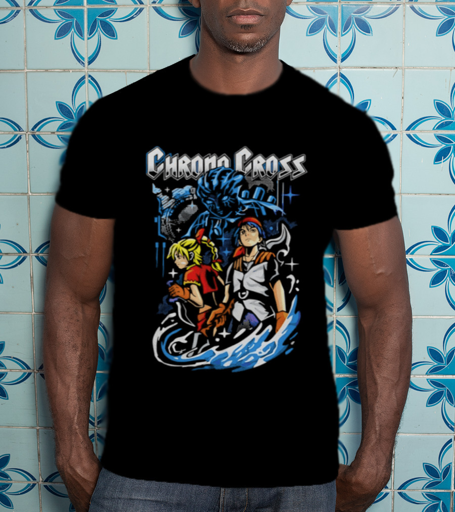 Chrono Cross Shattered Dimensions RPG Characters Adventure Gaming T-Shirt