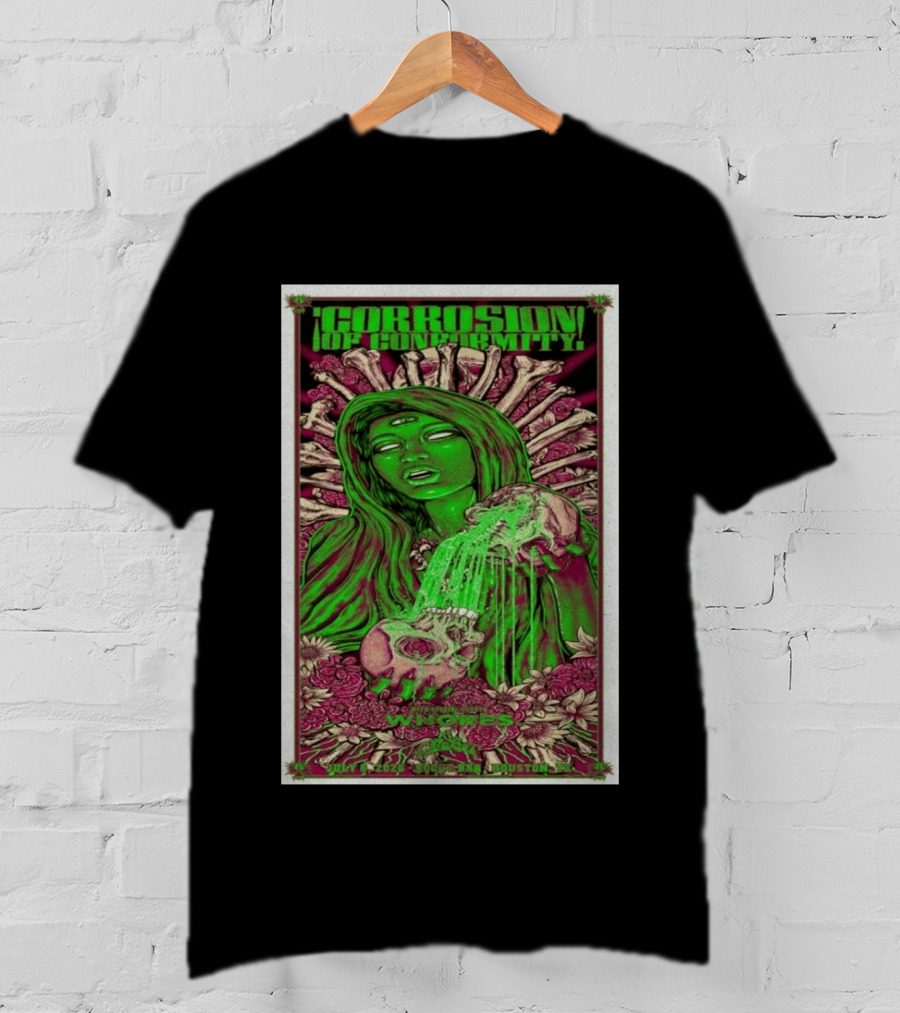 Corrosion Of Conformity Houston Witches July 6 2026 T-Shirt