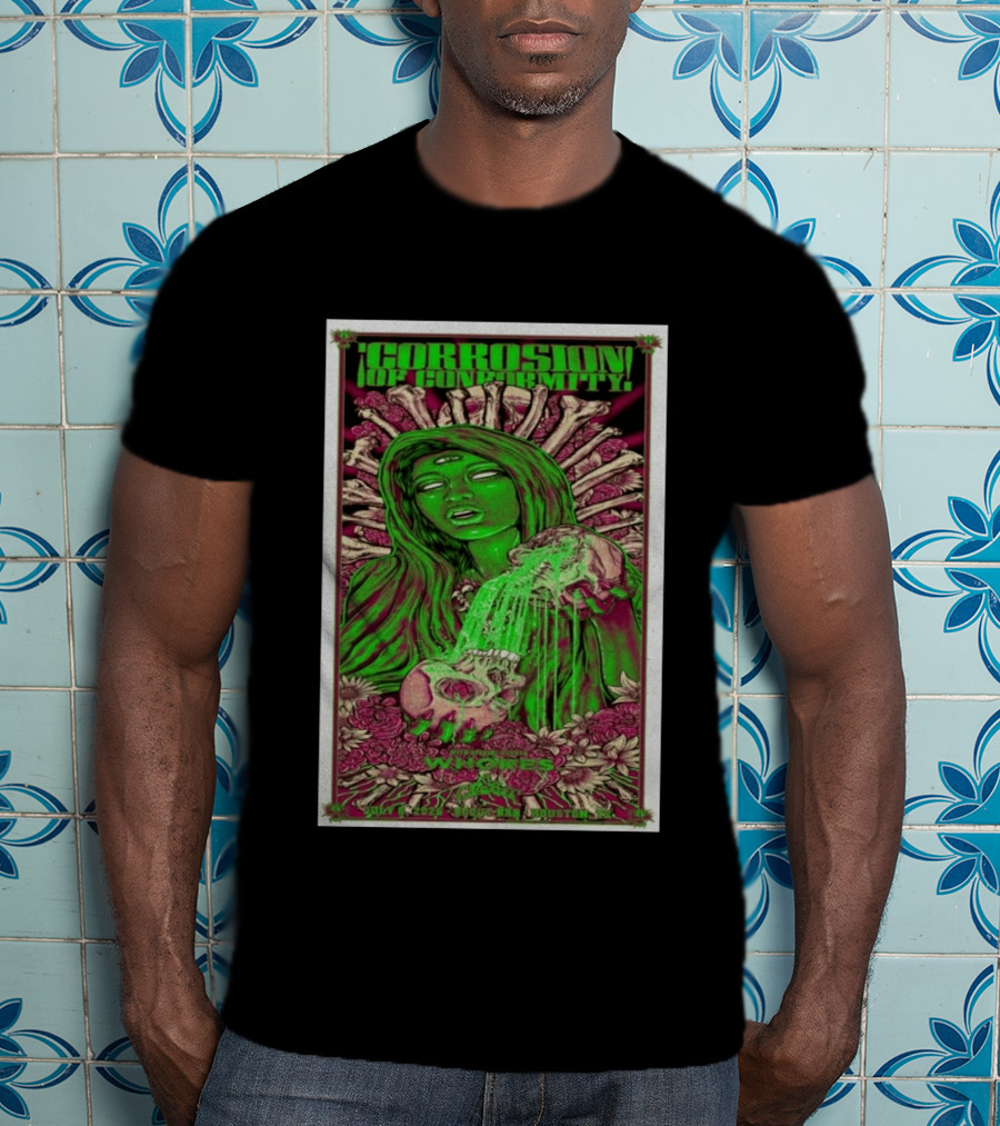 Corrosion Of Conformity Houston Witches July 6 2026 T-Shirt