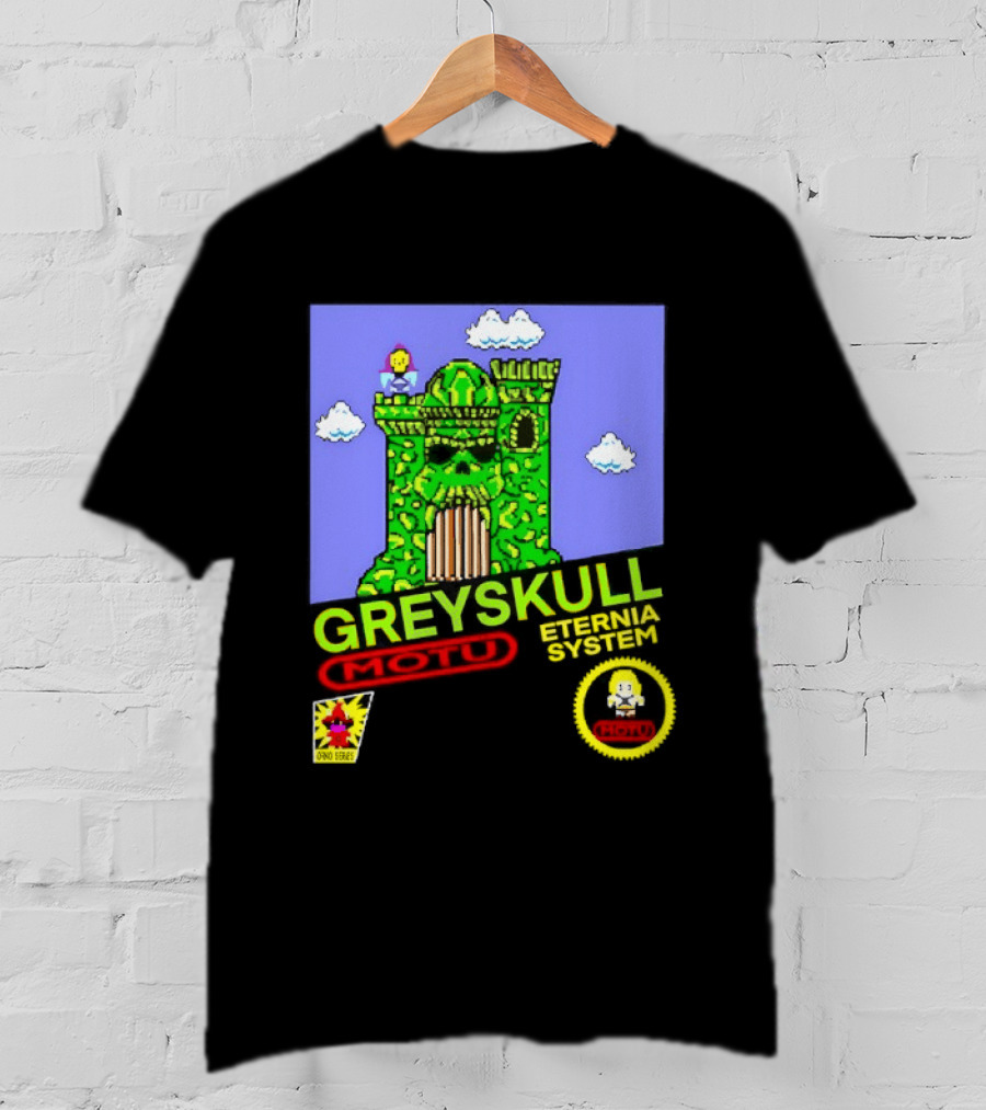 Greyskull Eternia System Motu Orko Series Castle T-Shirt