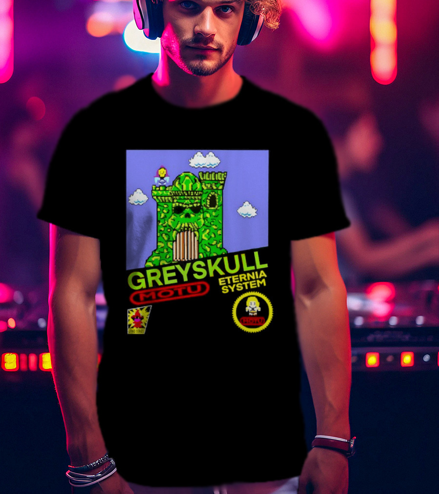 Greyskull Eternia System Motu Orko Series Castle T-Shirt