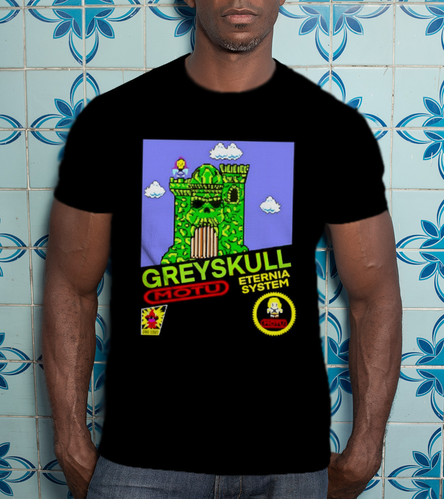 Greyskull Eternia System Motu Orko Series Castle T-Shirt