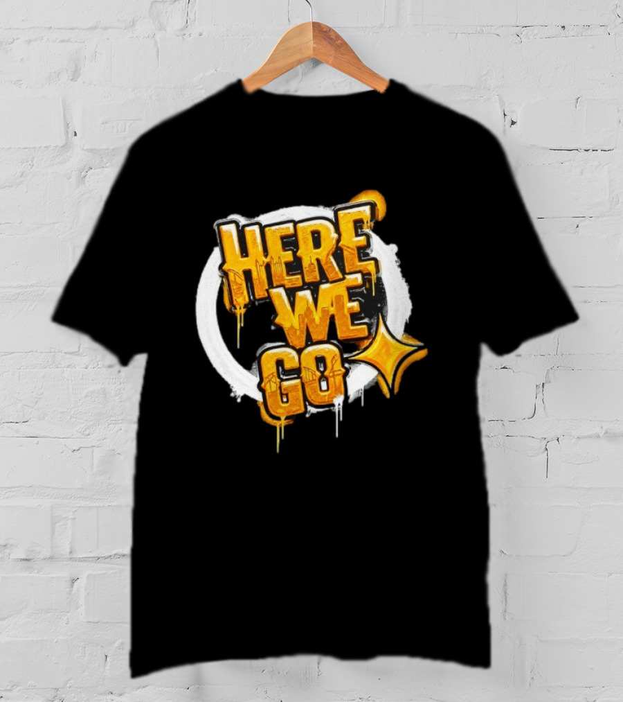 Fabrizio Romano Here We Go Transfer News Soccer Catchphrase T-Shirt