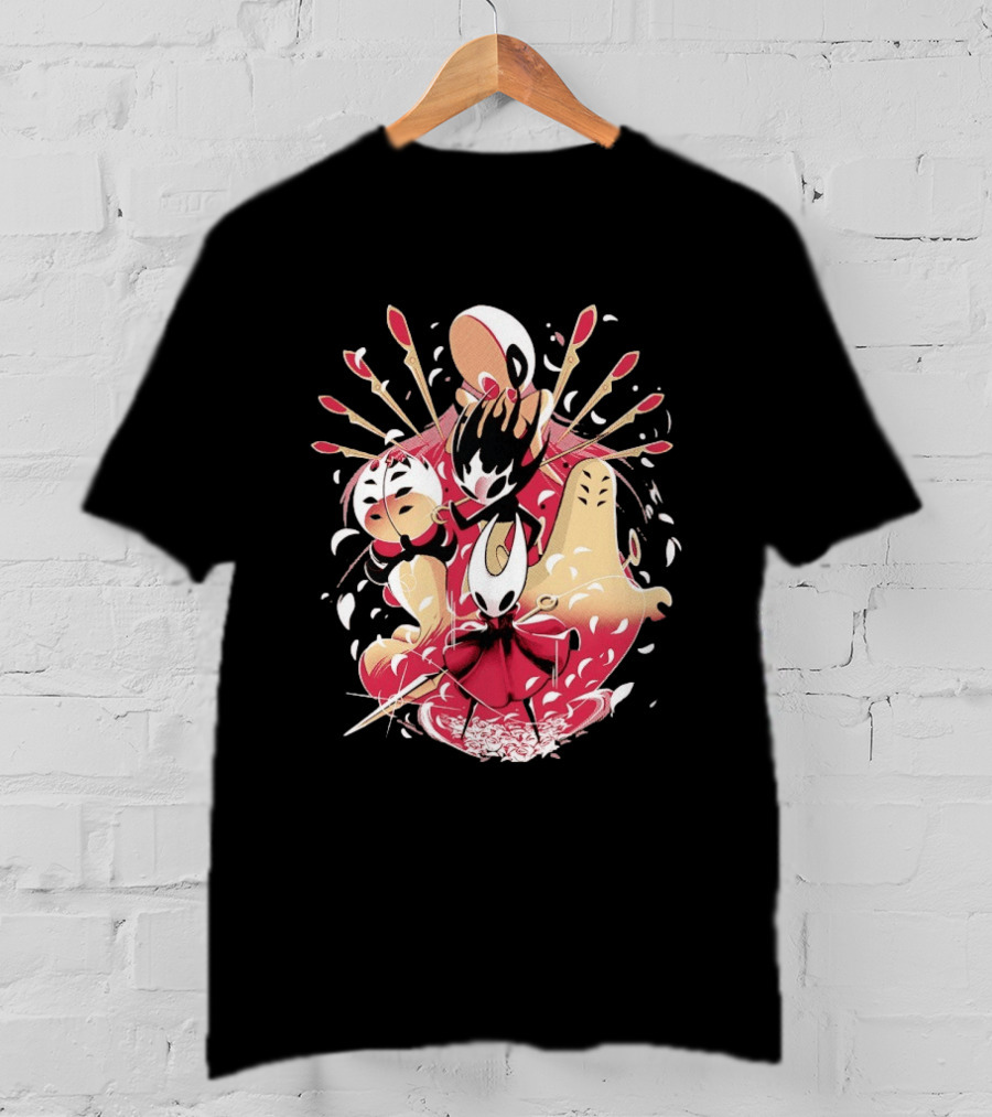 Hollow Knight Silksong Silk Showdown Hornet Needle Battle T-Shirt
