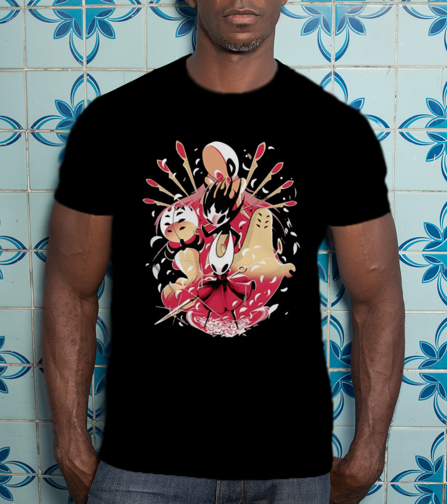 Hollow Knight Silksong Silk Showdown Hornet Needle Battle T-Shirt