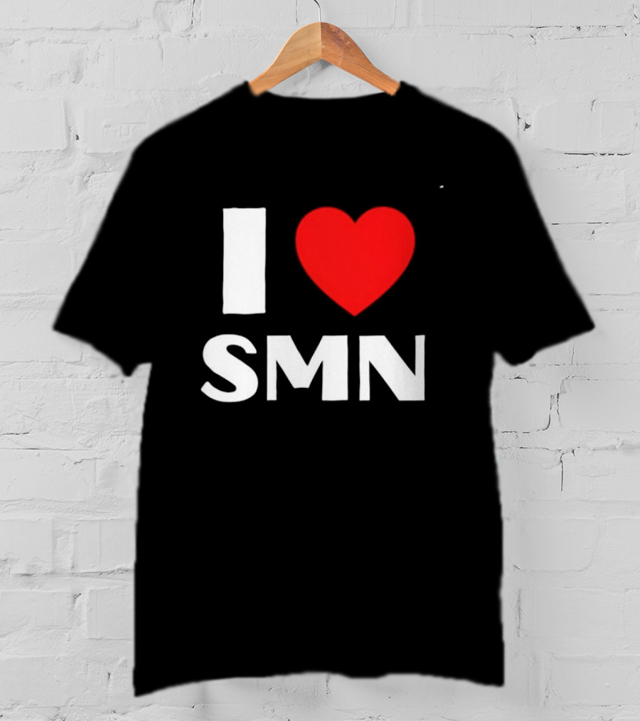 I Love SMN Heart T-Shirt
