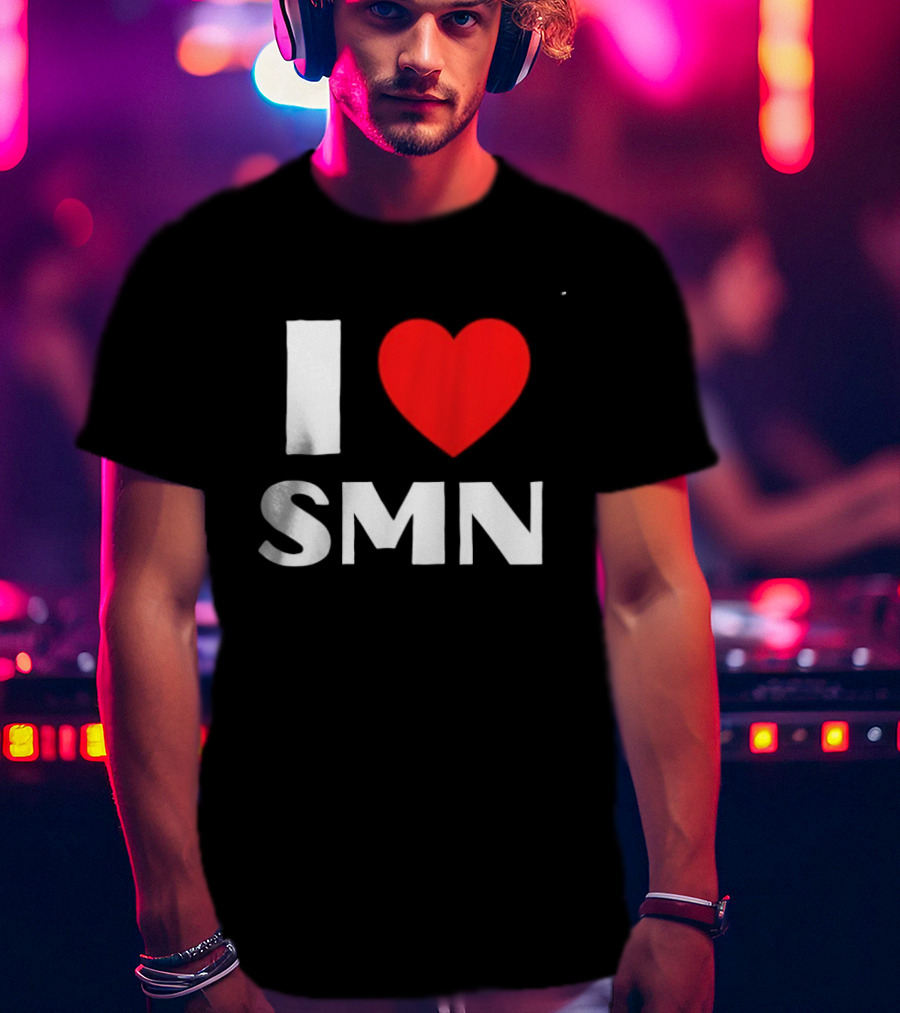 I Love SMN Heart T-Shirt