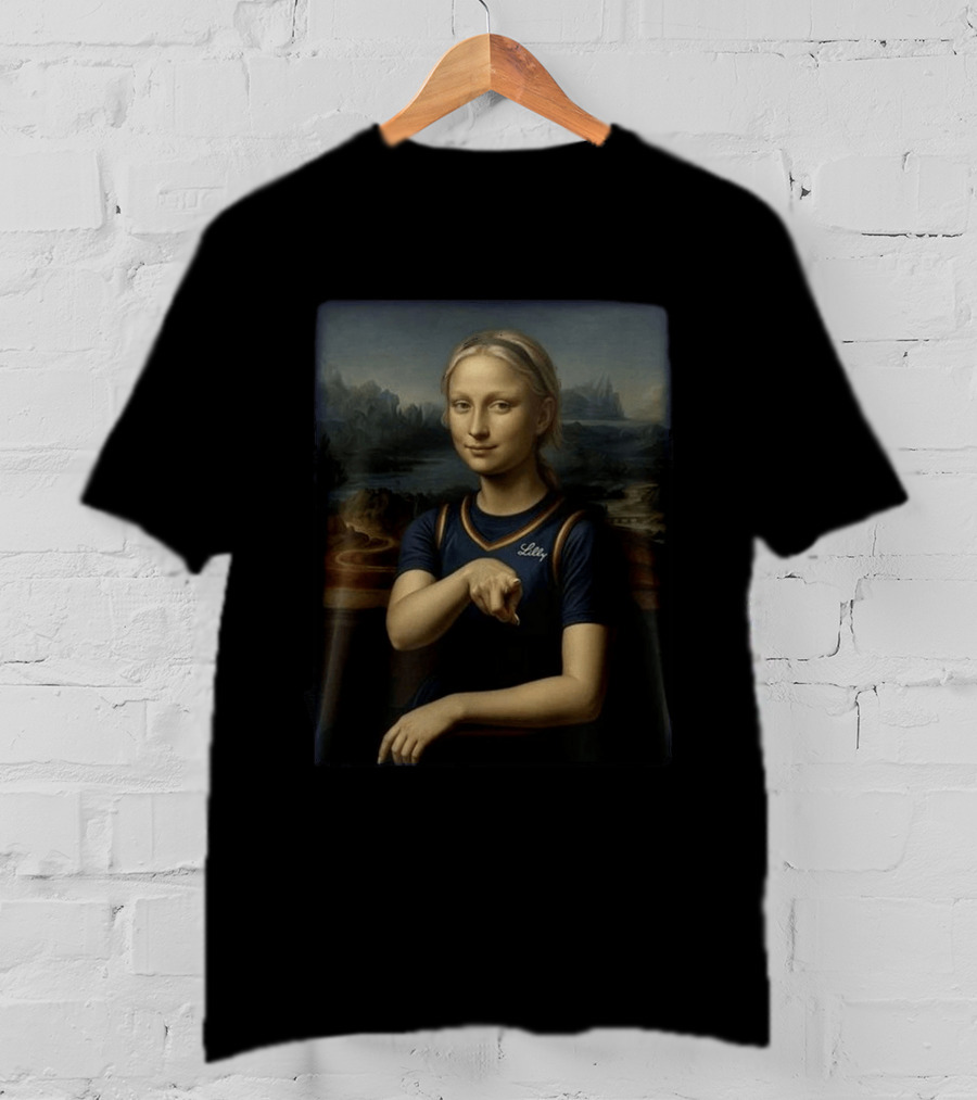 Lilly Indiana Fever 2026 Sophie Cunningham Mona Lisa Meme T-Shirt