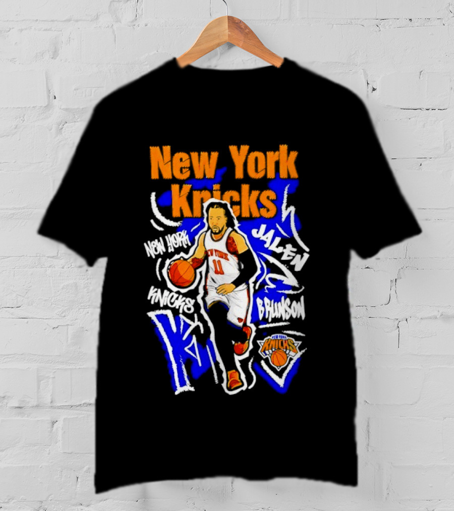 New York Knicks Jalen Brunson MVP Players NBA Basketball T-Shirt