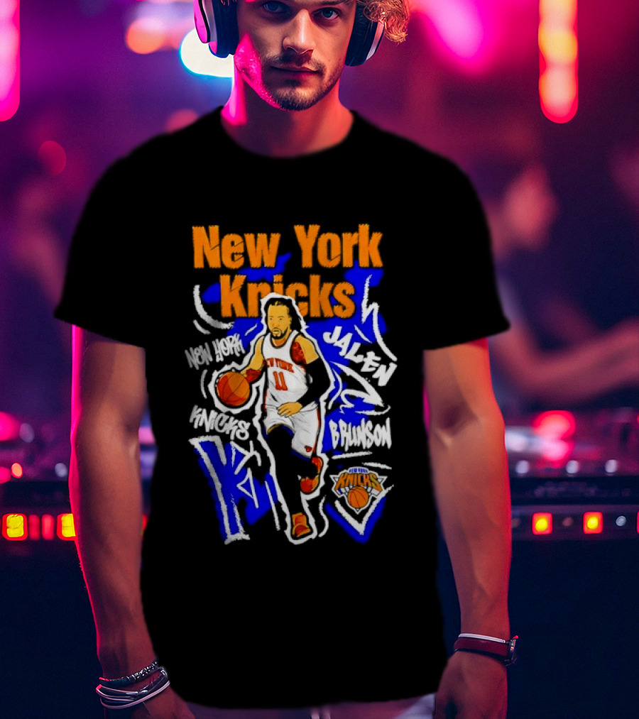 New York Knicks Jalen Brunson MVP Players NBA Basketball T-Shirt