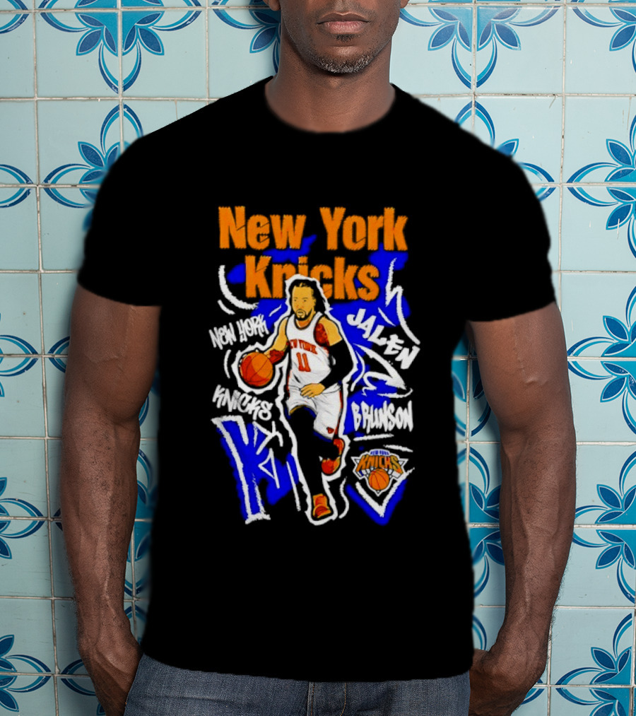New York Knicks Jalen Brunson MVP Players NBA Basketball T-Shirt