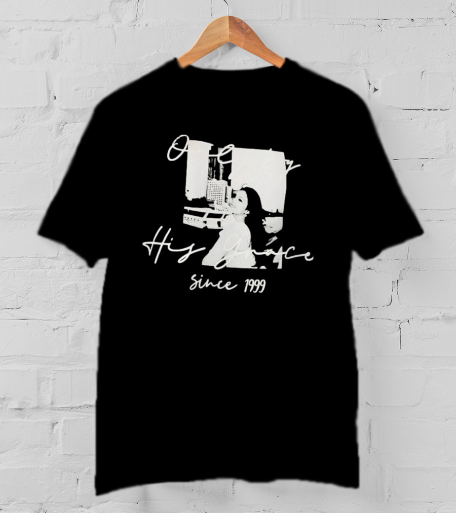 Only By His Grace Since 1999 Vintage Style Retro Technology T-Shirt