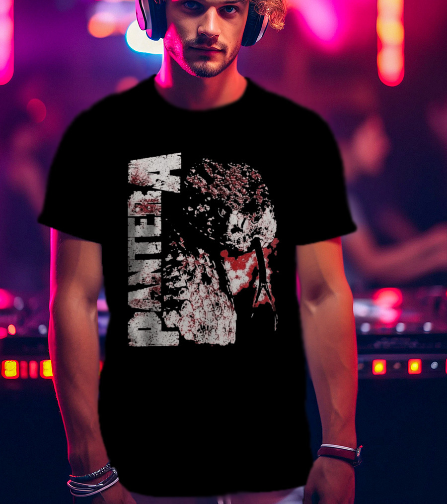 Pantera UK And EU Tour 2026 Rattlesnake Snake Skull Band T-Shirt