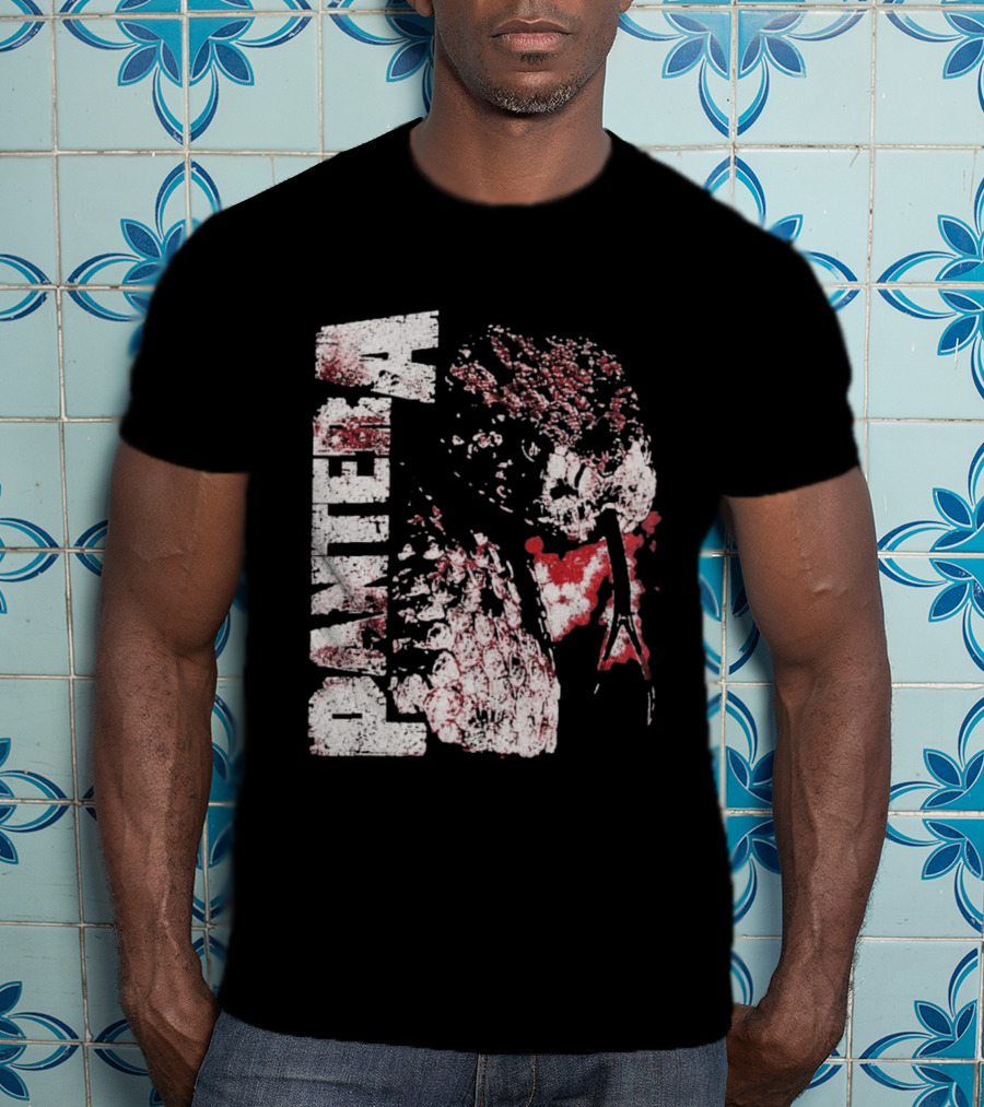 Pantera UK And EU Tour 2026 Rattlesnake Snake Skull Band T-Shirt