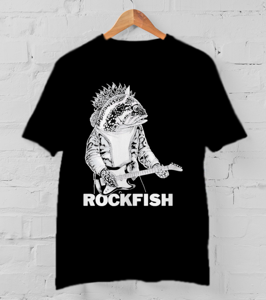 Rockfish Jacket Electric Guitar Performance T-Shirt