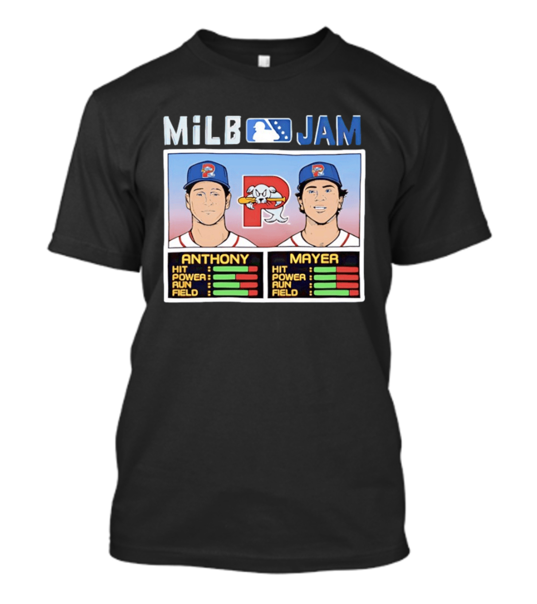 MiLB Jam Roman Anthony Marcelo Mayer Portland Sea Dogs T-Shirt