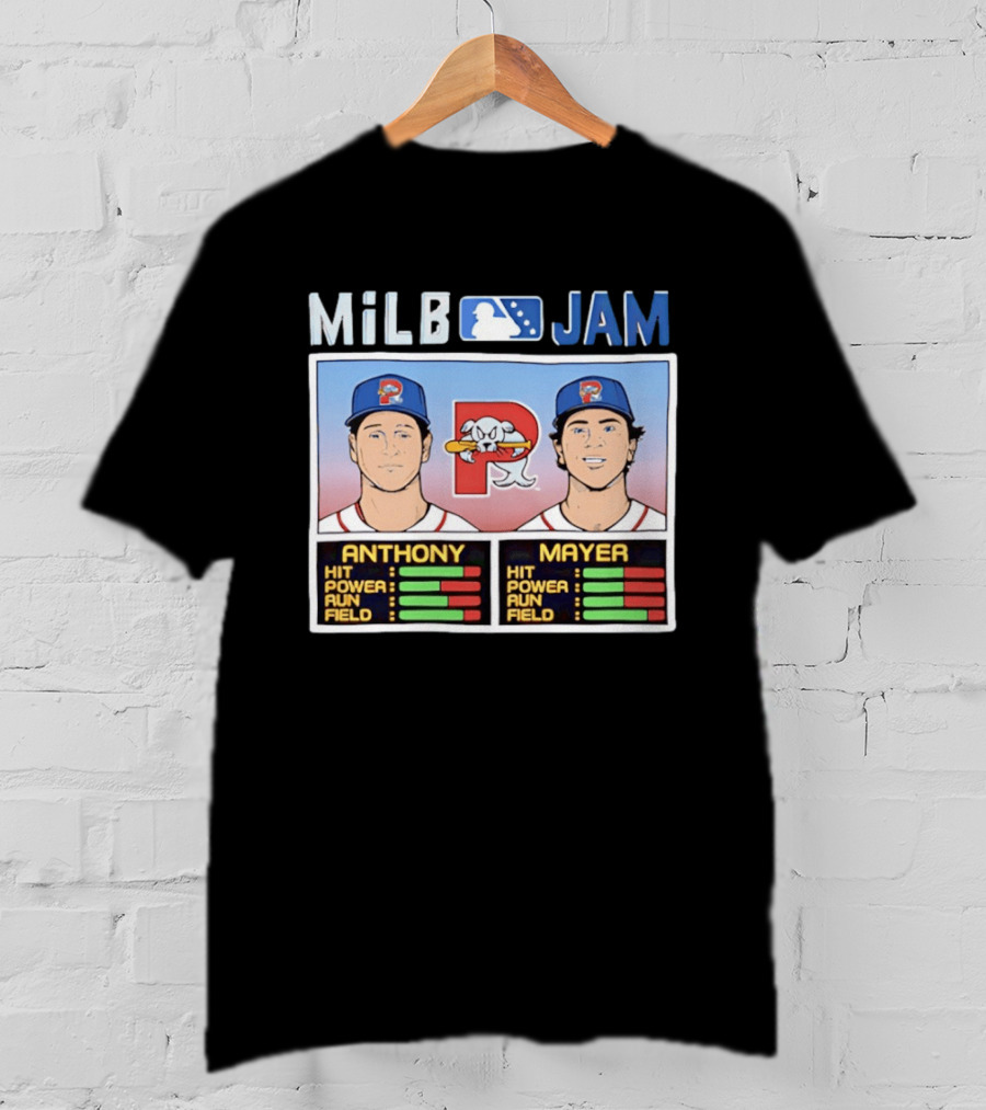 MiLB Jam Roman Anthony Marcelo Mayer Portland Sea Dogs T-Shirt