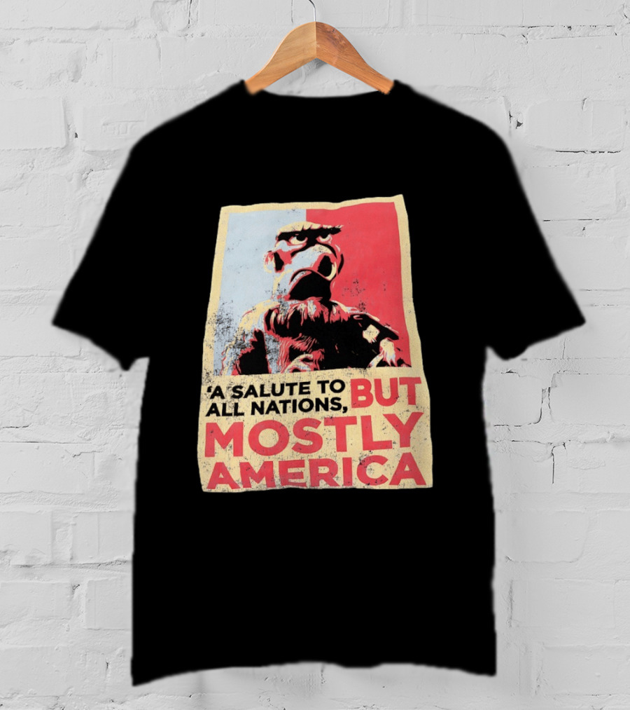 Sam The Eagle A Salute To All Nations But Mostly America Muppets T-Shirt