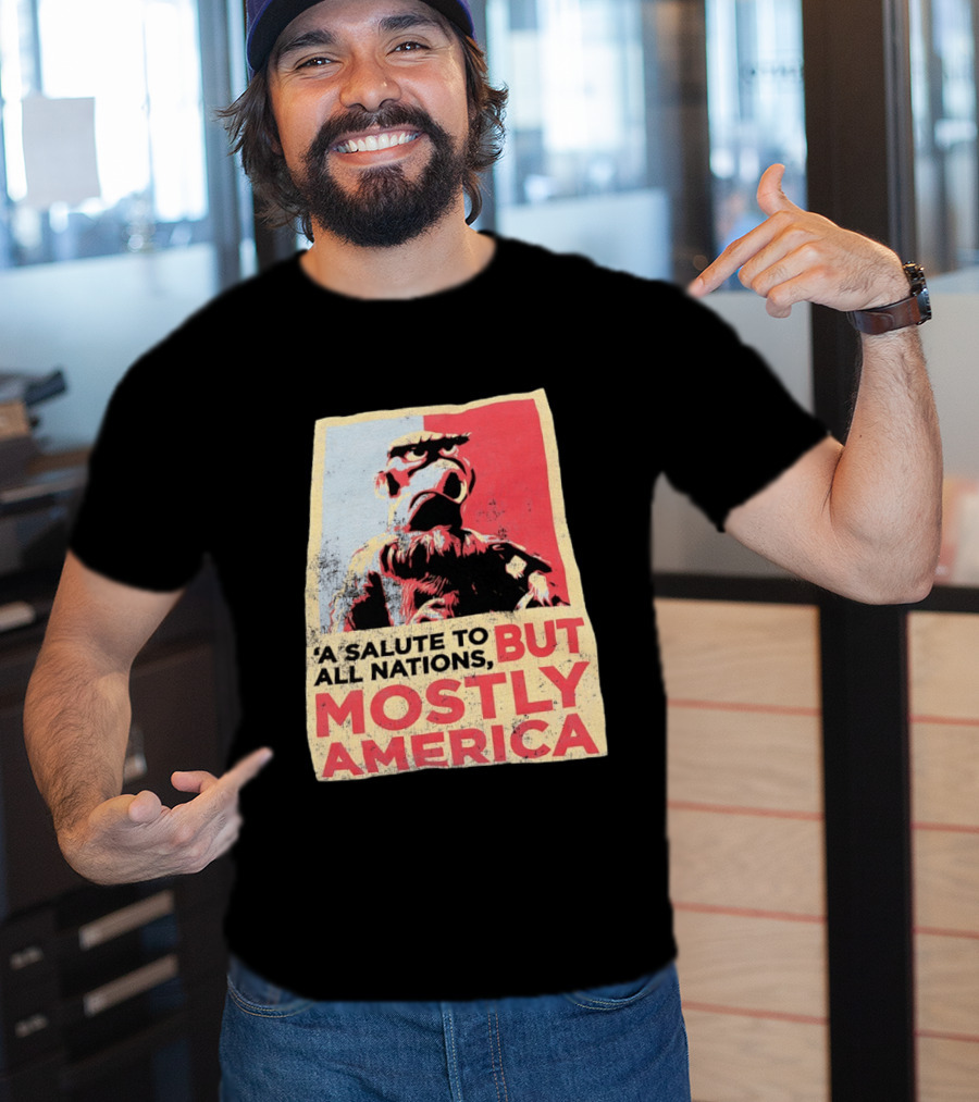 Sam The Eagle A Salute To All Nations But Mostly America Muppets T-Shirt