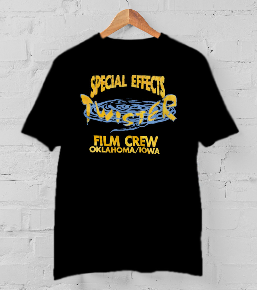 Special Effects Twister Film Crew Oklahoma Iowa T-Shirt