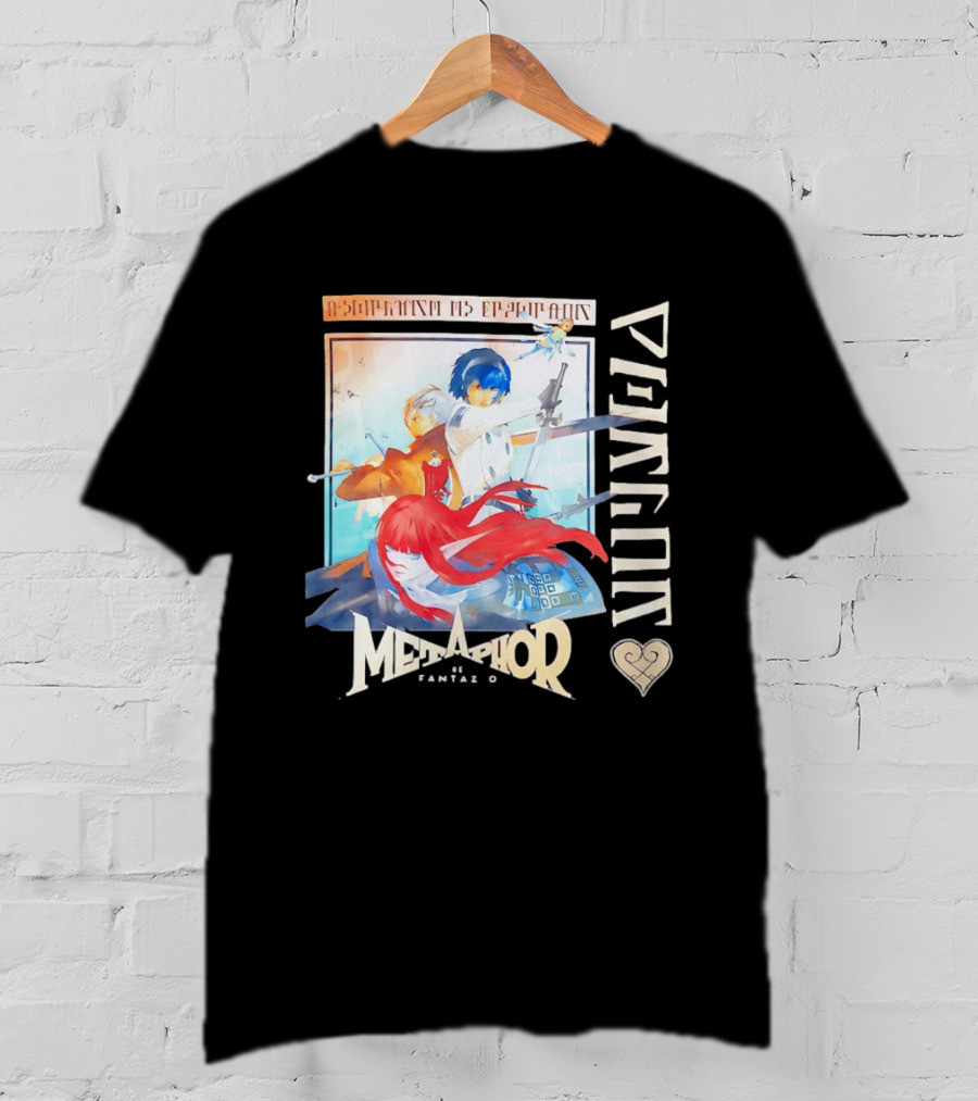 Metaphor ReFantazio Characters Fantasy Art Gaming Adventure T-Shirt