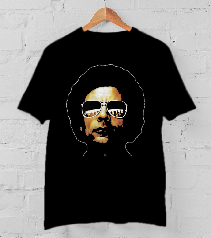 Muammar Gaddafi Afro Sunglasses T-Shirt