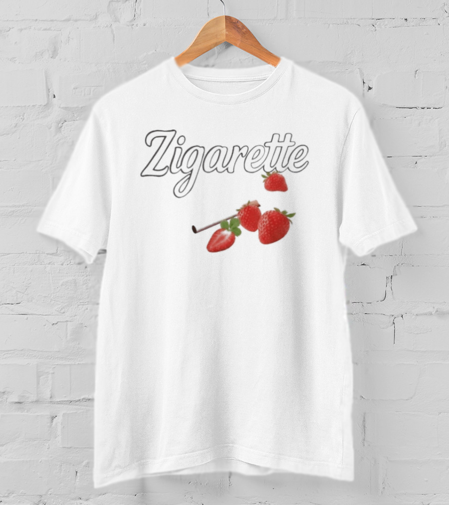 Versager Clothing Zigarette Strawberry Aesthetic T-Shirt