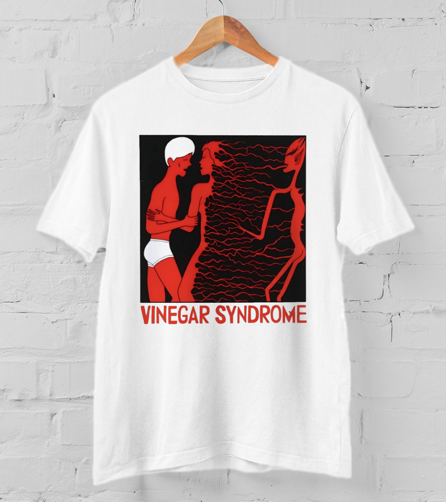 Vinegar Syndrome Cult Film Horror Home Video Vintage Aesthetic T-Shirt