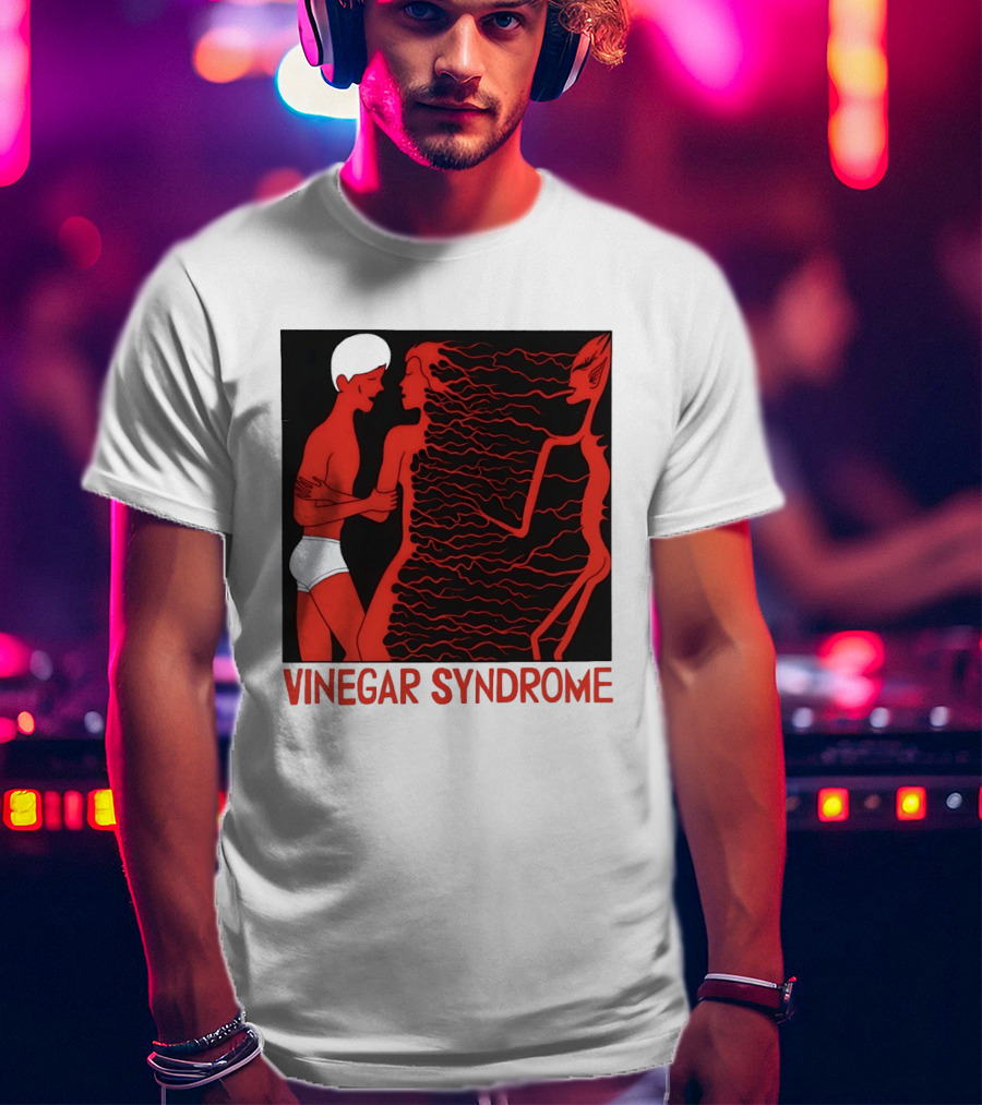 Vinegar Syndrome Cult Film Horror Home Video Vintage Aesthetic T-Shirt