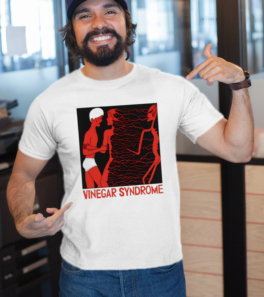 Vinegar Syndrome Cult Film Horror Home Video Vintage Aesthetic T-Shirt