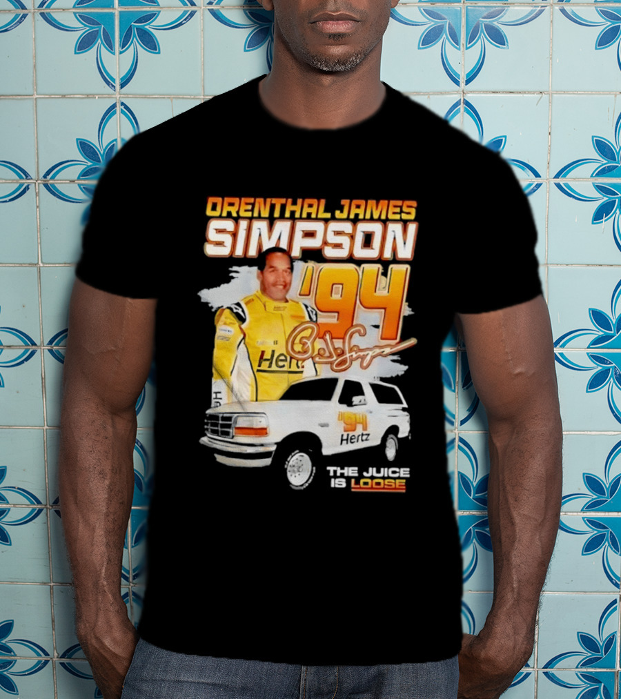 Orenthal James Simpson '94 The Juice Is Loose T-Shirt