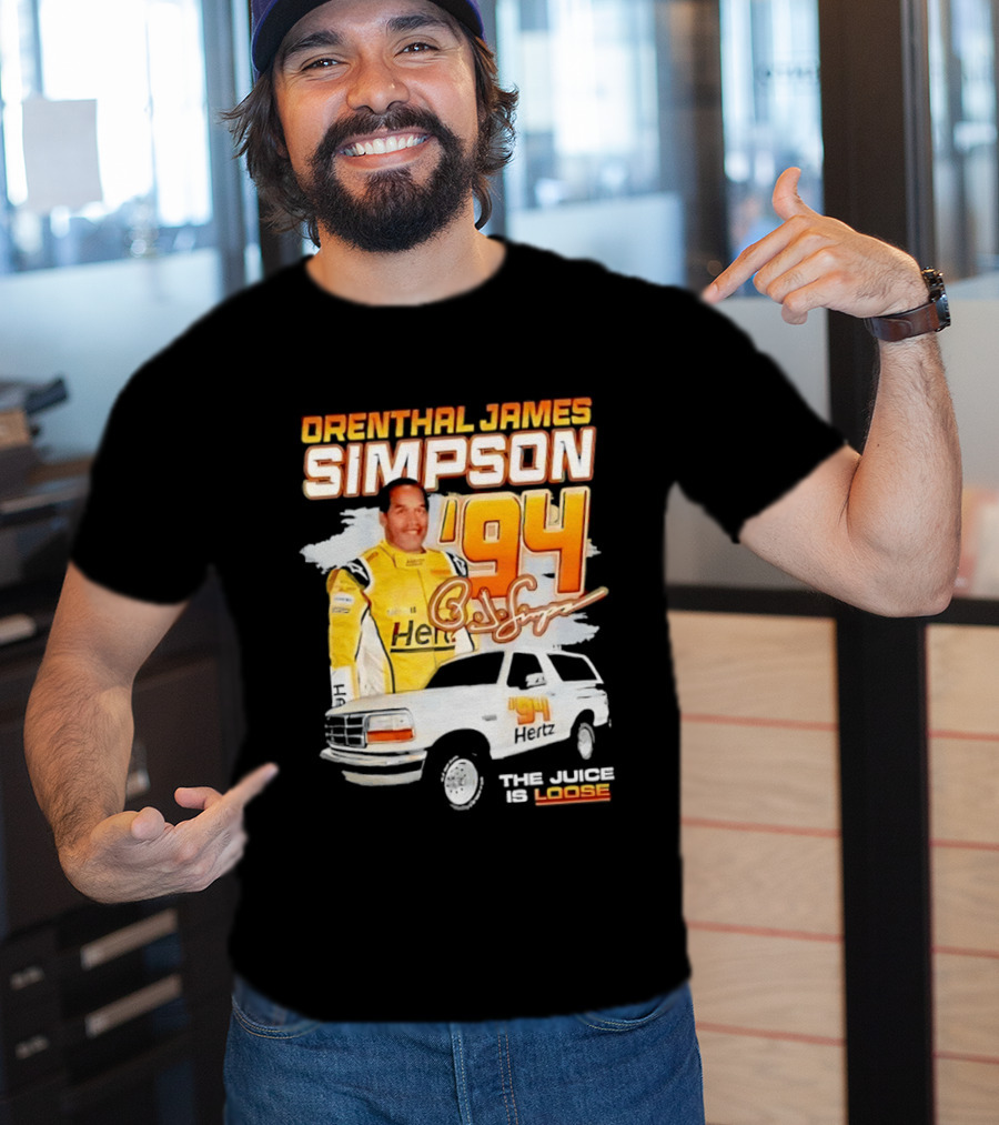 Orenthal James Simpson '94 The Juice Is Loose T-Shirt