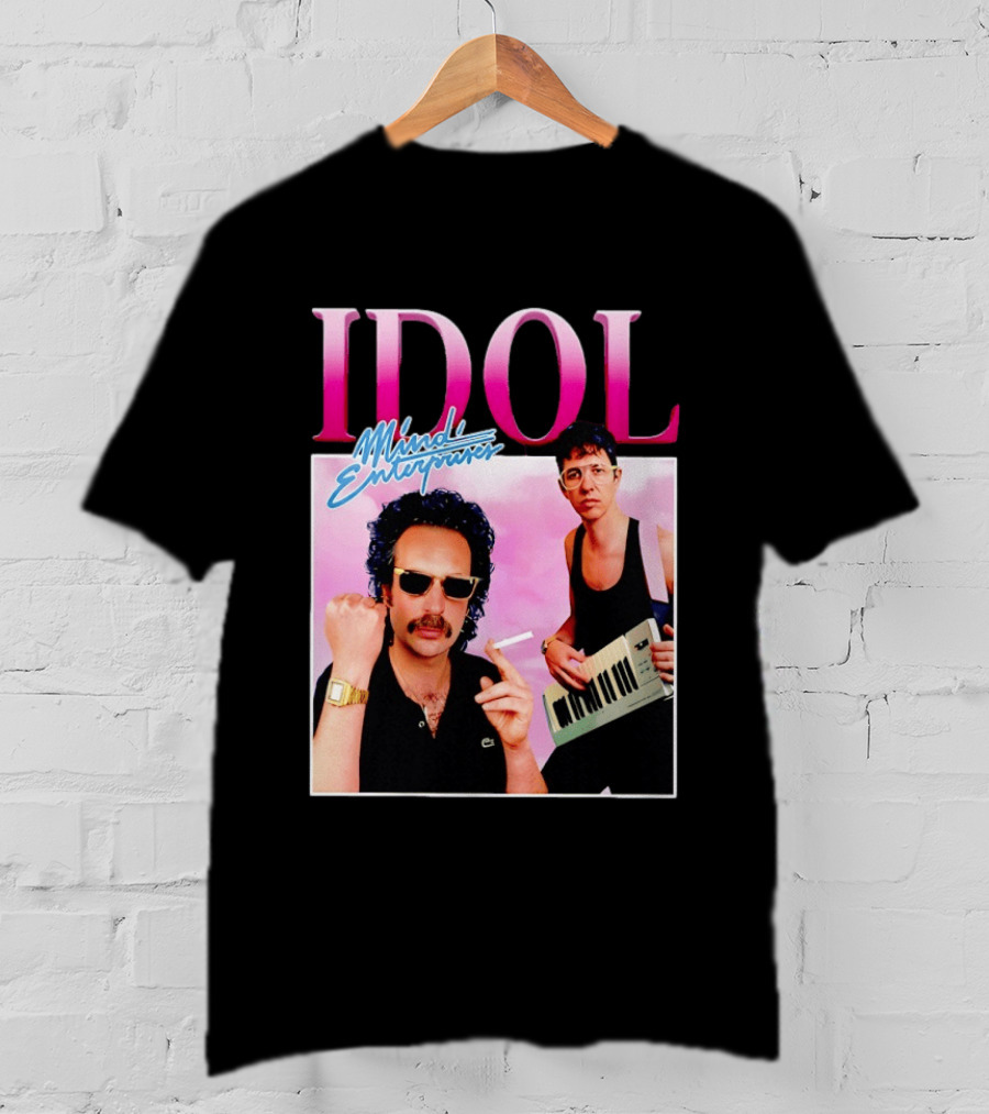 IDOL Mindi Enterprises Band Photo Retro 80s T-Shirt