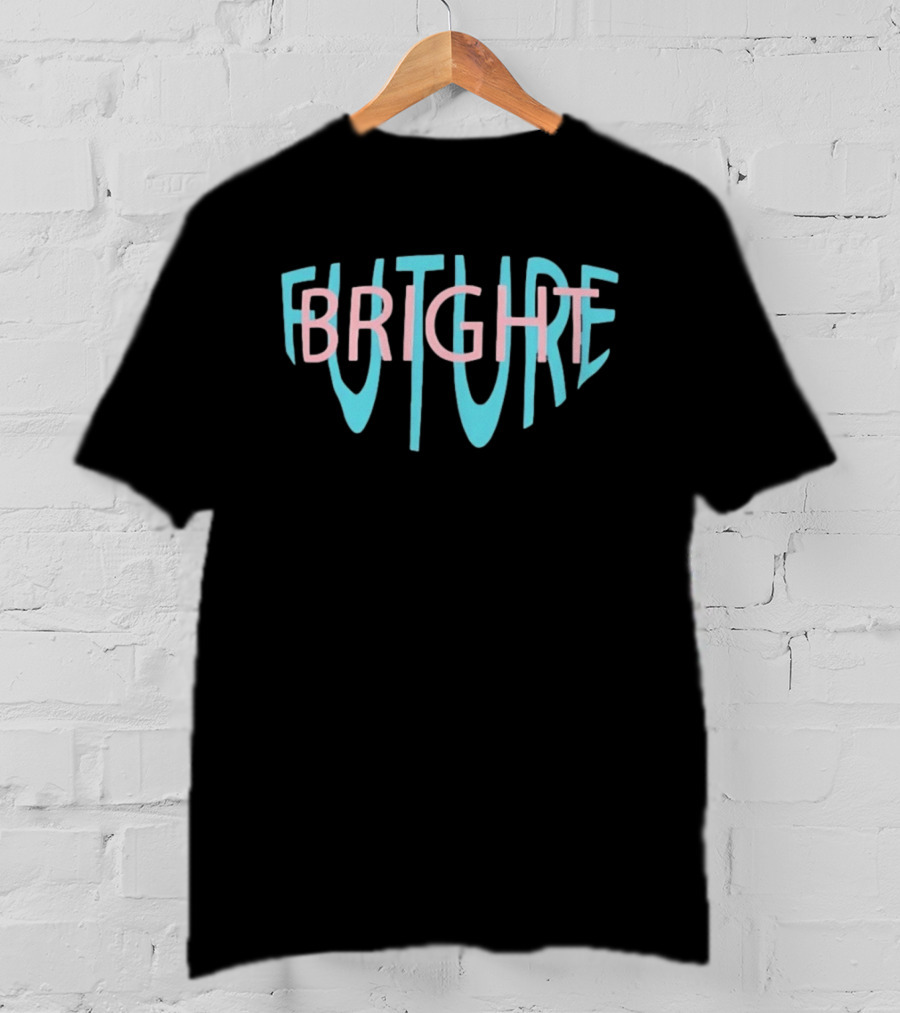 Bright Future Phil Lester Pastel Blue Pink T-Shirt