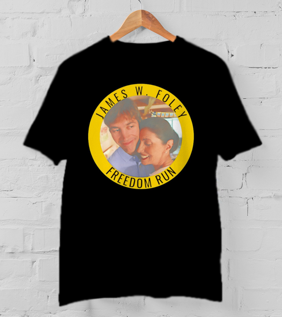 James W Foley Freedom Run Memorial Charity Event T-Shirt