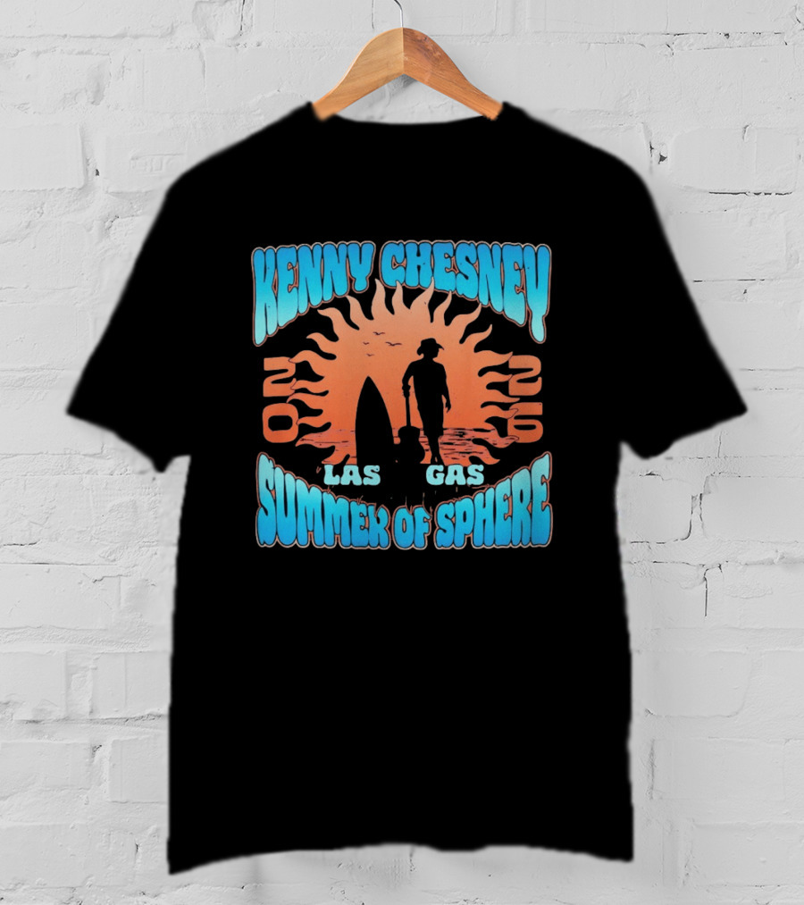 Kenny Chesney 2025 Summer Of Sphere Las Vegas T-Shirt