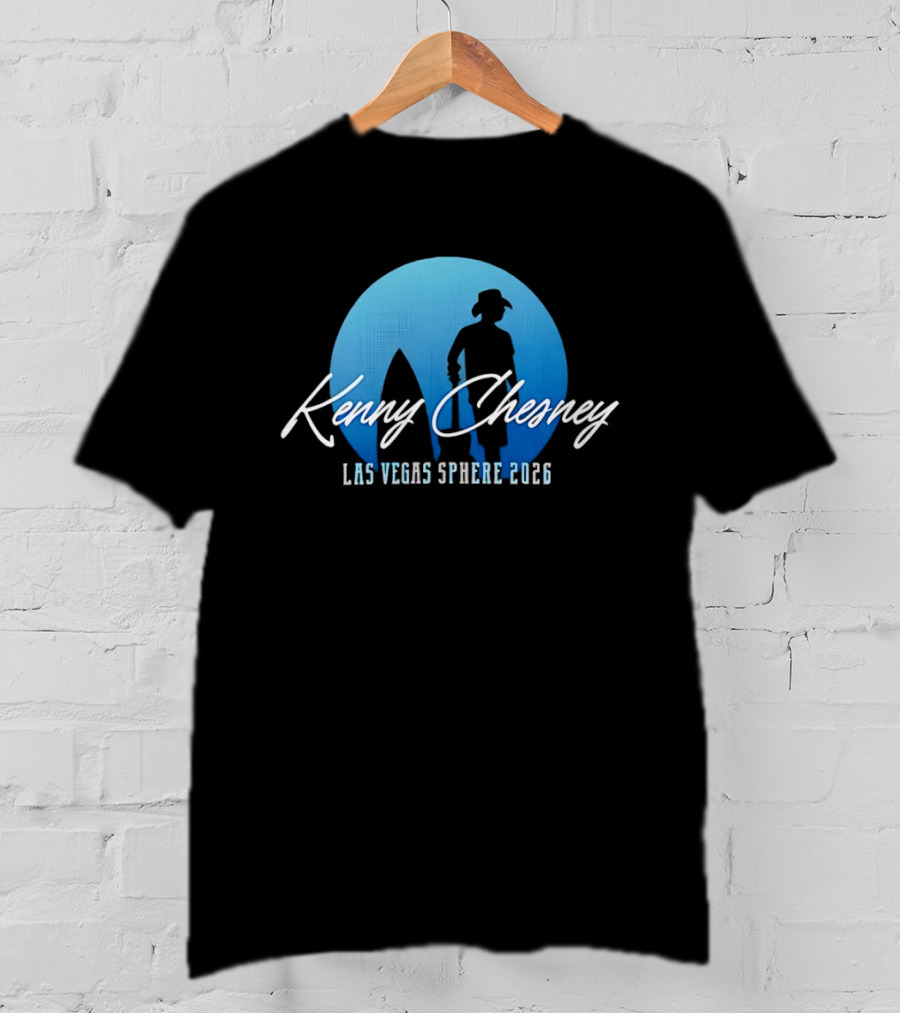Kenny Chesney 2026 Las Vegas Sphere Country Music Event T-Shirt