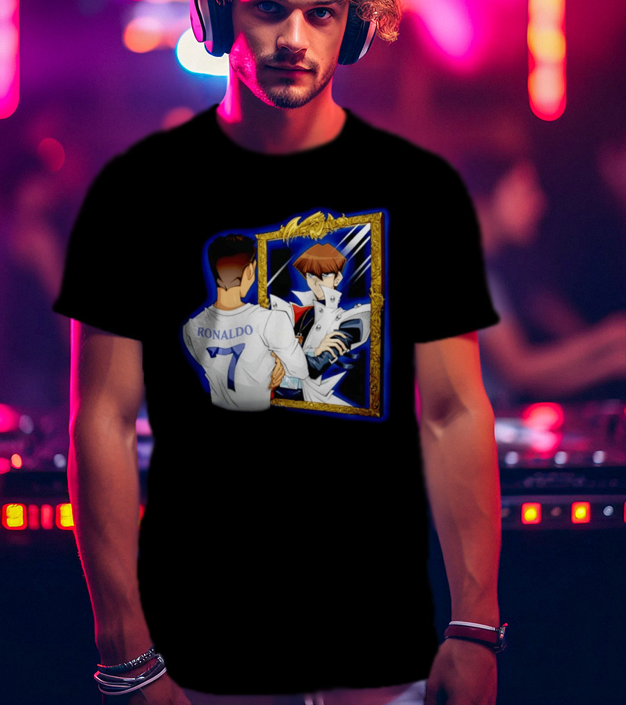Ronaldo 7 Reflects Seto Kaiba Mirror T-Shirt