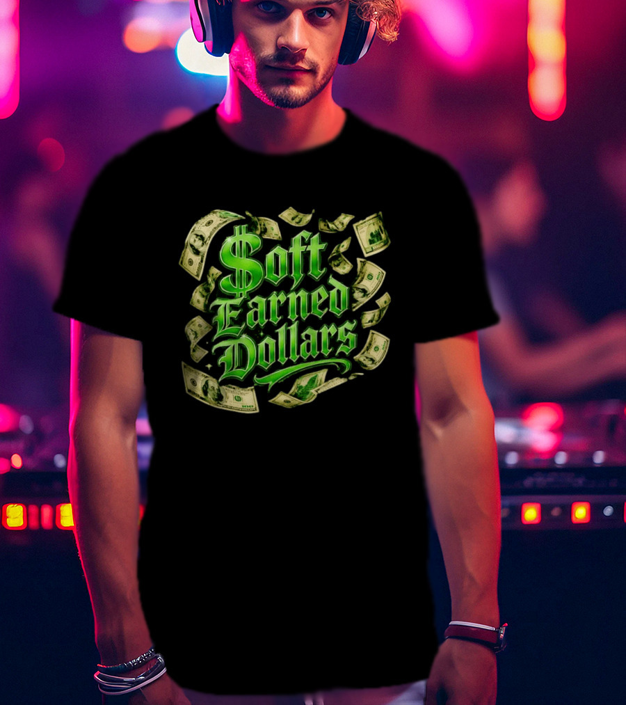 Rothman And Ice Soft Earned Dollars 97.1 The Money T-Shirt