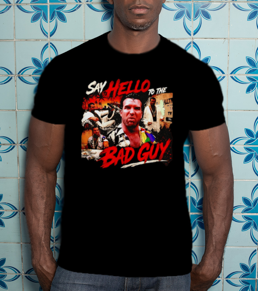 Say Hello To The Bad Guy Razor Ramon Scott Hall T-Shirt