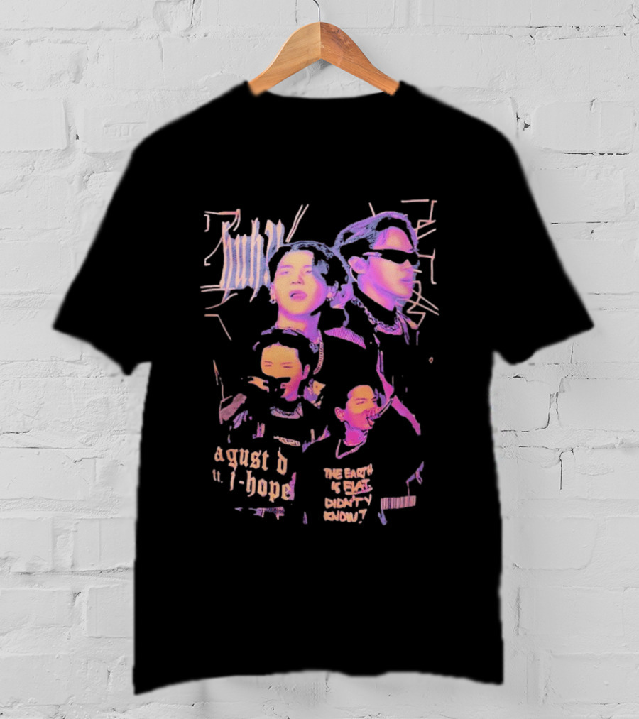 Agust D Ft J Hope Huh Bootleg BTS T-Shirt