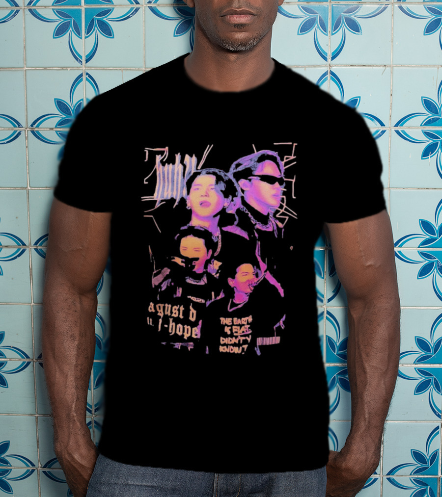Agust D Ft J Hope Huh Bootleg BTS T-Shirt