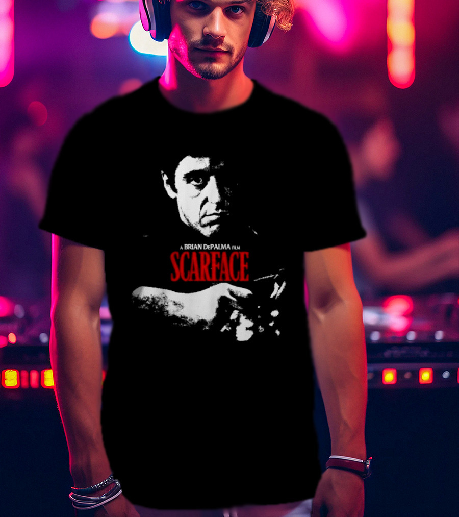 Al Pacino Scarface A Brian DePalma Film T-Shirt