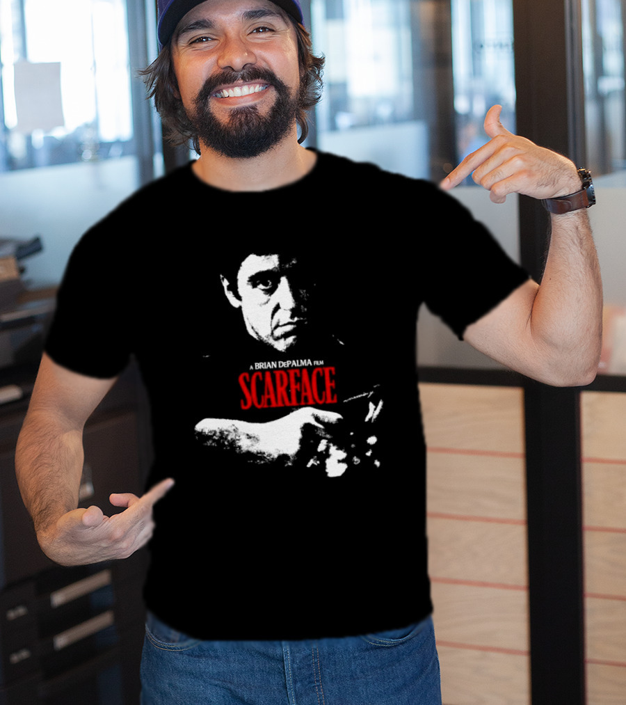 Al Pacino Scarface A Brian DePalma Film T-Shirt